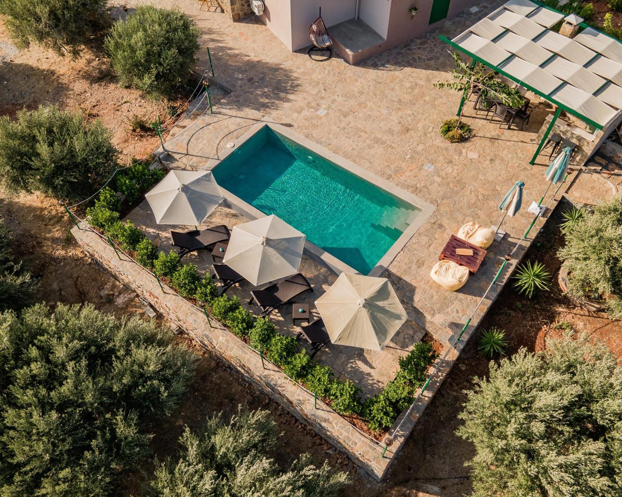Villa Aktis With Freshwater Pool And Sea View Sissi Buitenkant foto