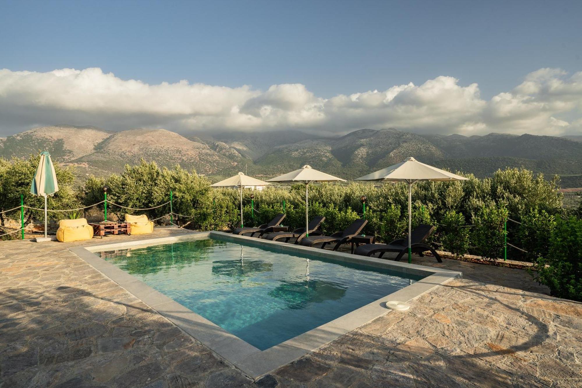 Villa Aktis With Freshwater Pool And Sea View Sissi Buitenkant foto