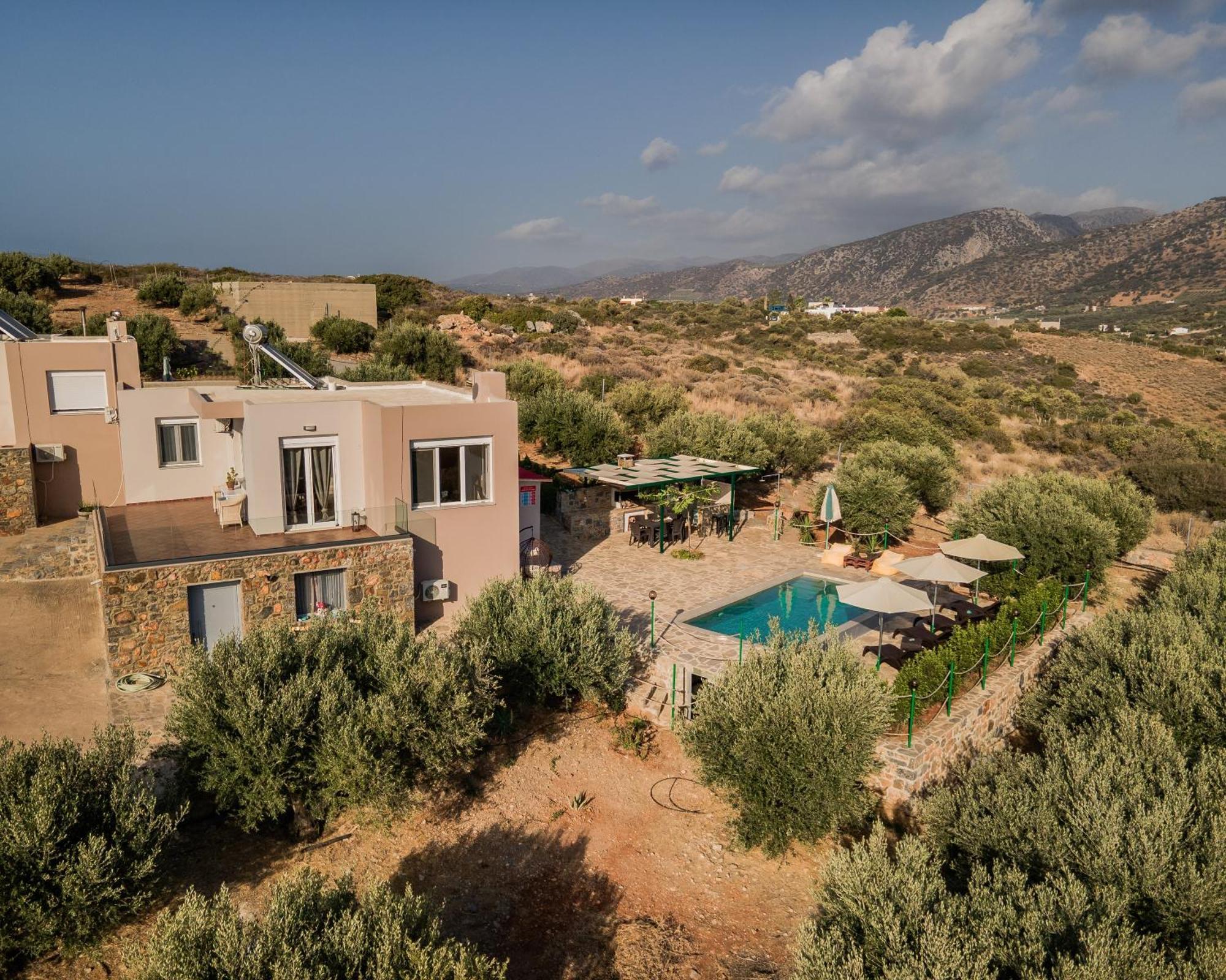 Villa Aktis With Freshwater Pool And Sea View Sissi Buitenkant foto