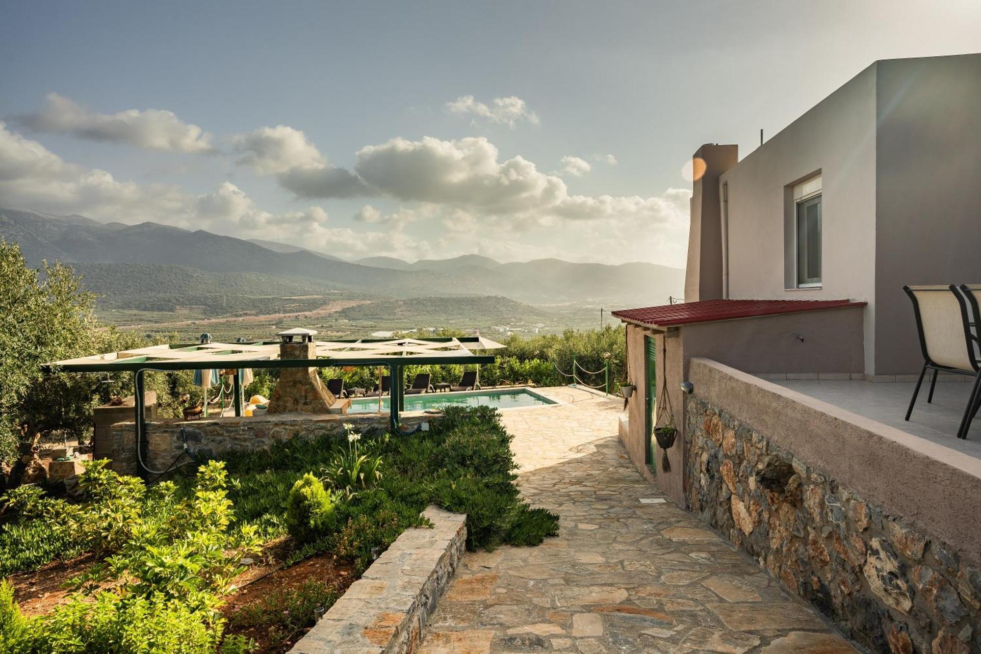 Villa Aktis With Freshwater Pool And Sea View Sissi Buitenkant foto