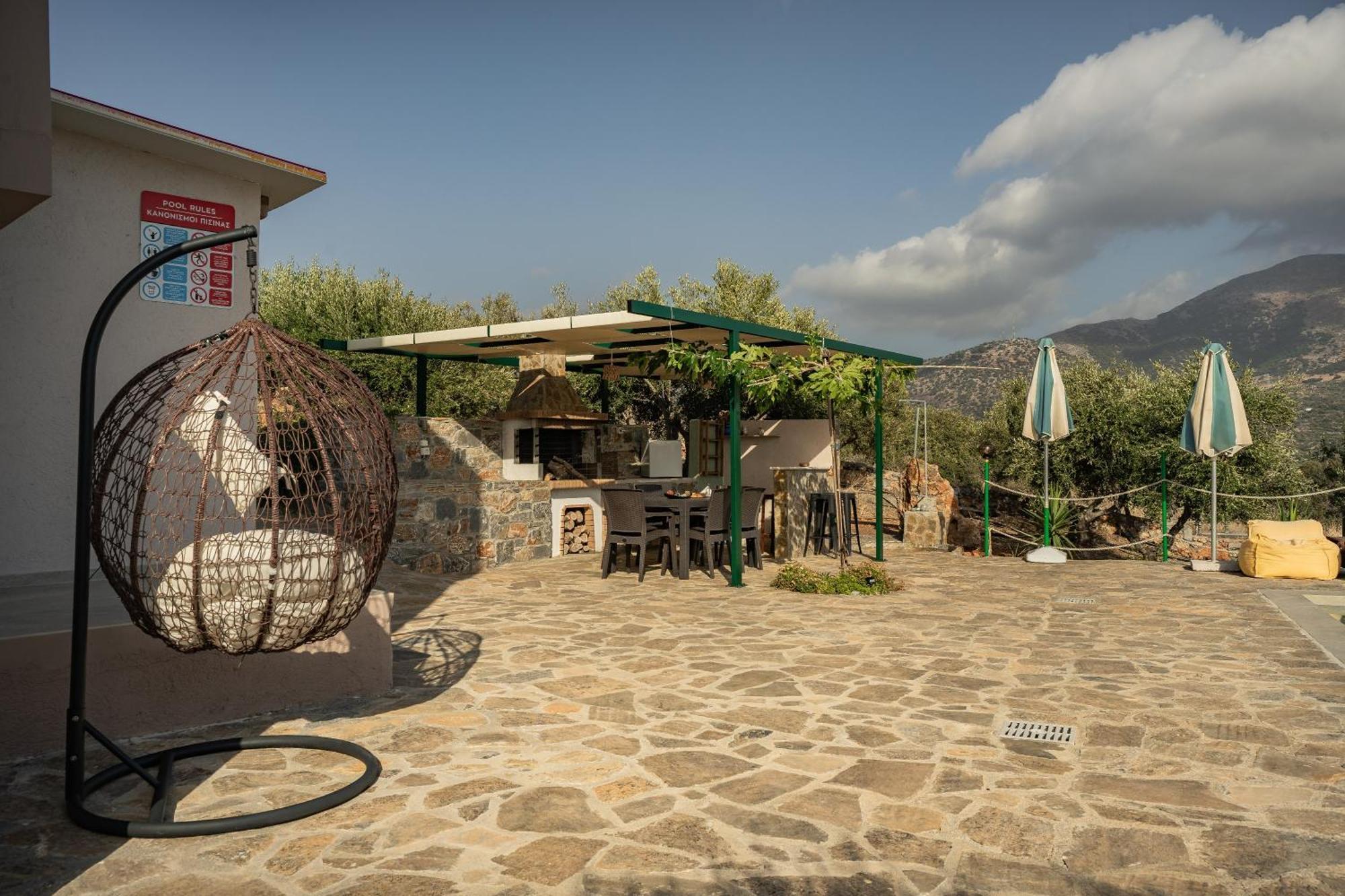 Villa Aktis With Freshwater Pool And Sea View Sissi Buitenkant foto