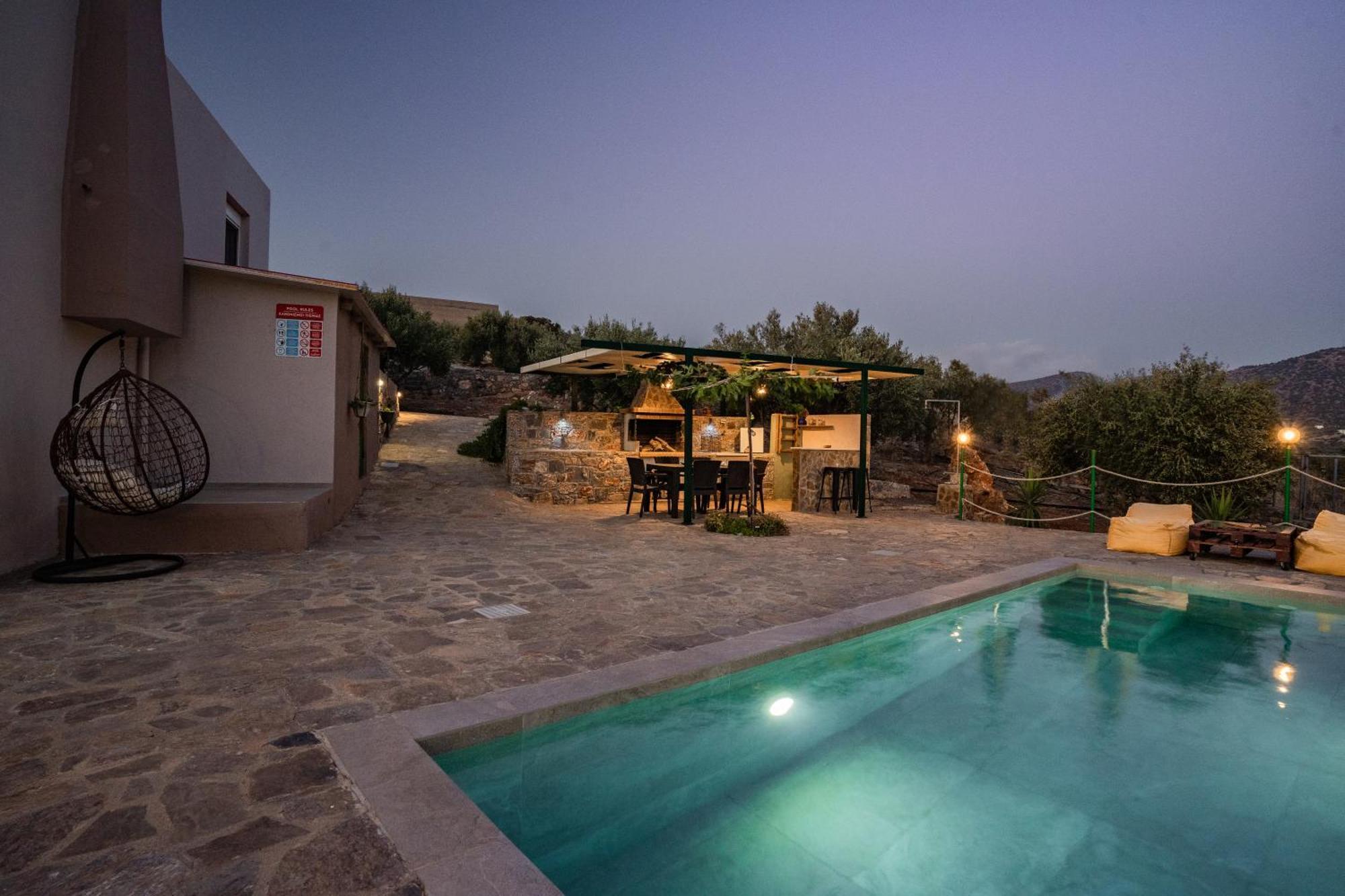 Villa Aktis With Freshwater Pool And Sea View Sissi Buitenkant foto