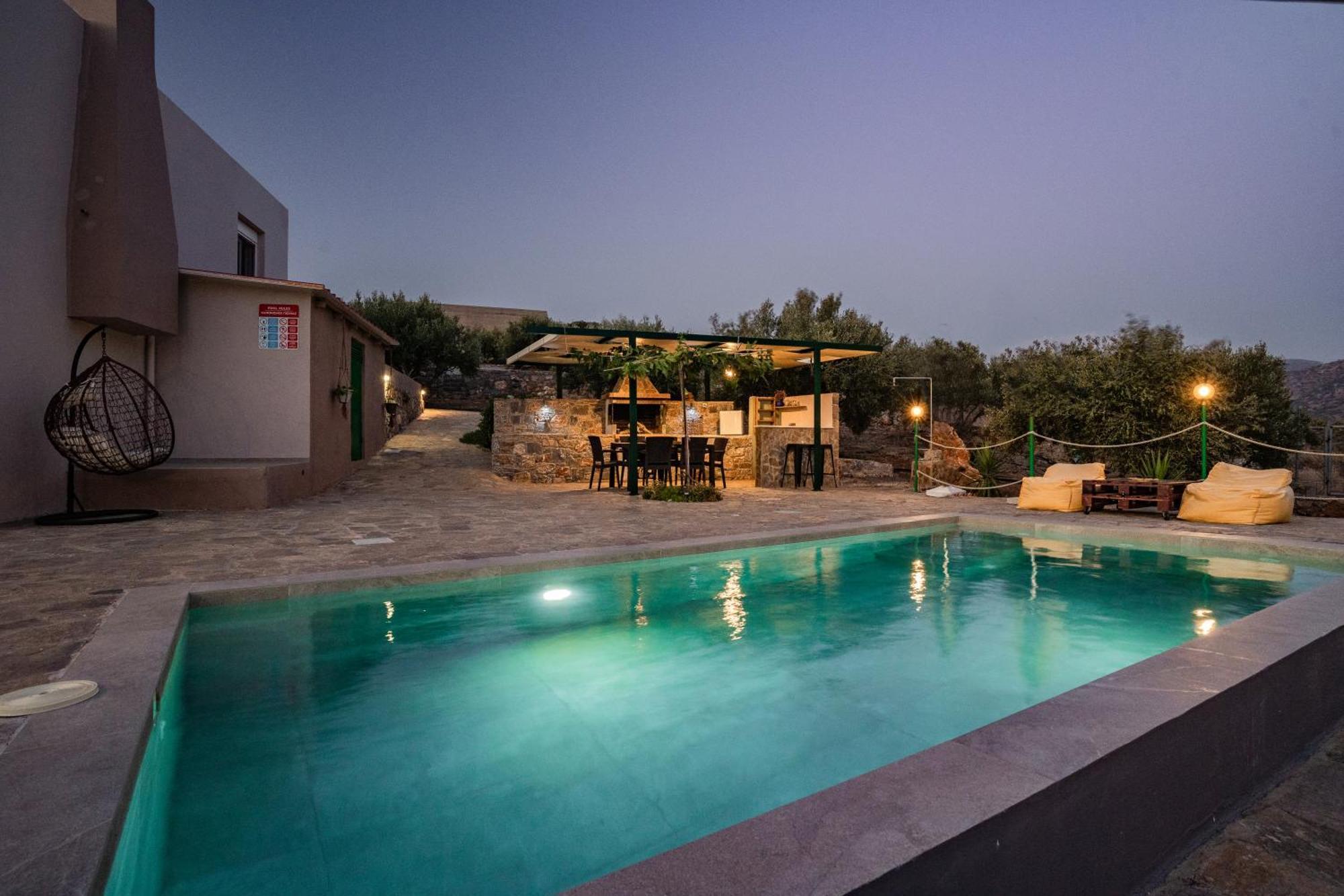 Villa Aktis With Freshwater Pool And Sea View Sissi Buitenkant foto