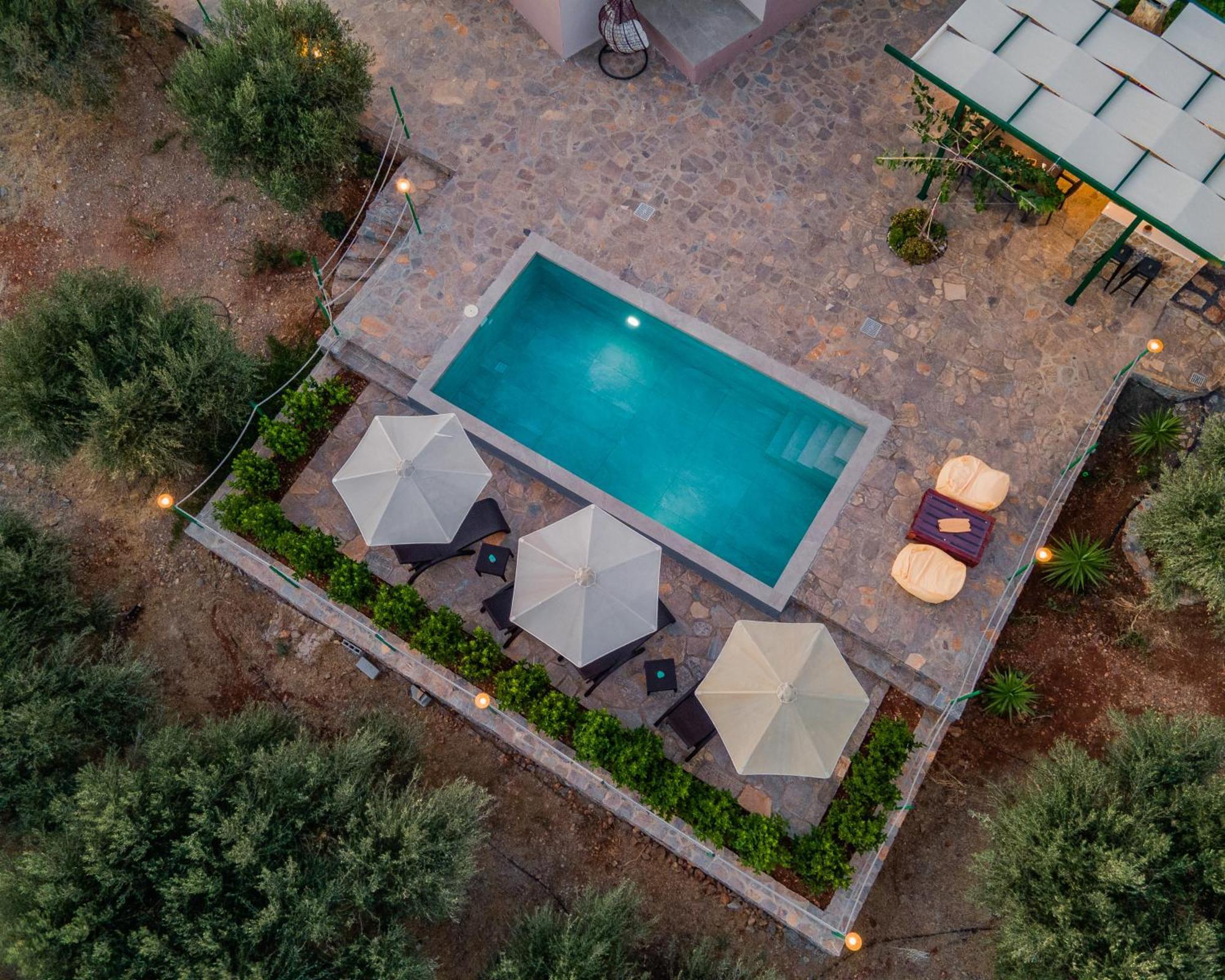 Villa Aktis With Freshwater Pool And Sea View Sissi Buitenkant foto
